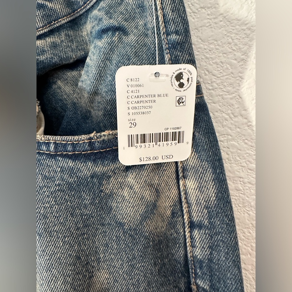 Free People Women's Deep Trance Dropped Boyfriend Jeans, 29 - Picture 4 of 8